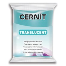 Cernit Polimer Kil 56 g Turquoise Blue Translucent 280 - CERNIT