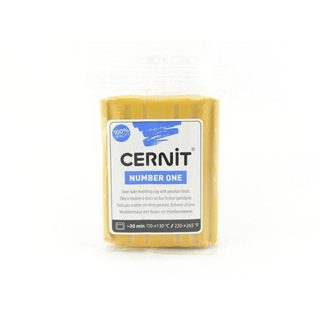 Cernit Polimer Kil 56 g Yellow Ochre Number One 746 - 1