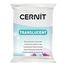 Cernit Trans 56 gr Glitter White N:Cntt56010 - CERNIT