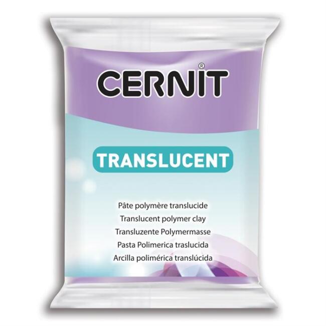 Cernit Translucent Polimer Kil 56 g Violet - 1