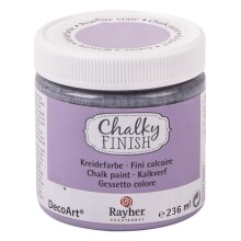 Chalky Finish Dekor Mobilya Boyası 236 ml Lavender - 1