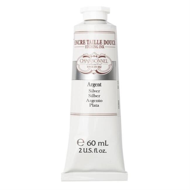 Charbonnel Gravure Ink 60 ml Silver 4 - 1