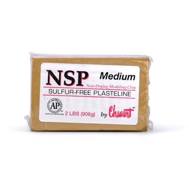 Chavant NSP Medium Plastilin Hamuru 906 g Tan - 1