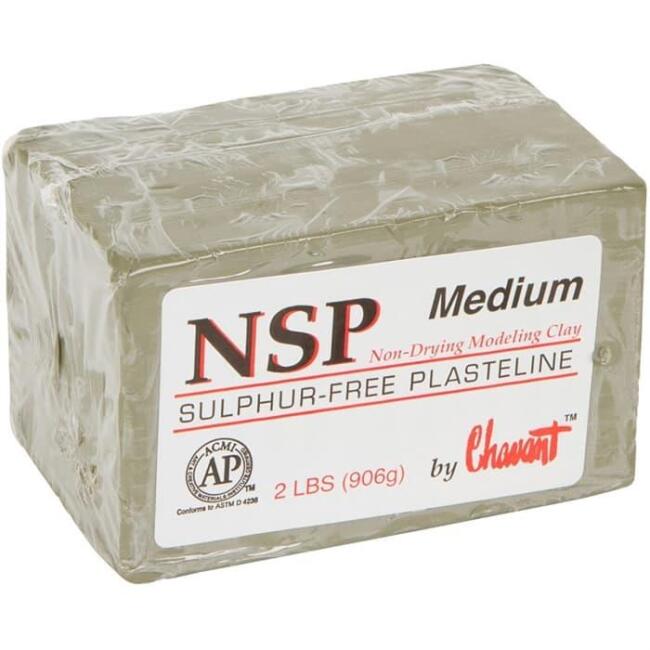 Chavant NSP Medium Plastilin Hamuru 906 g Yeşil - 2