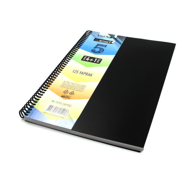 Uni Note 4+1 Ayraçlı PP Kapak Defter A4 125 Yaprak - 2