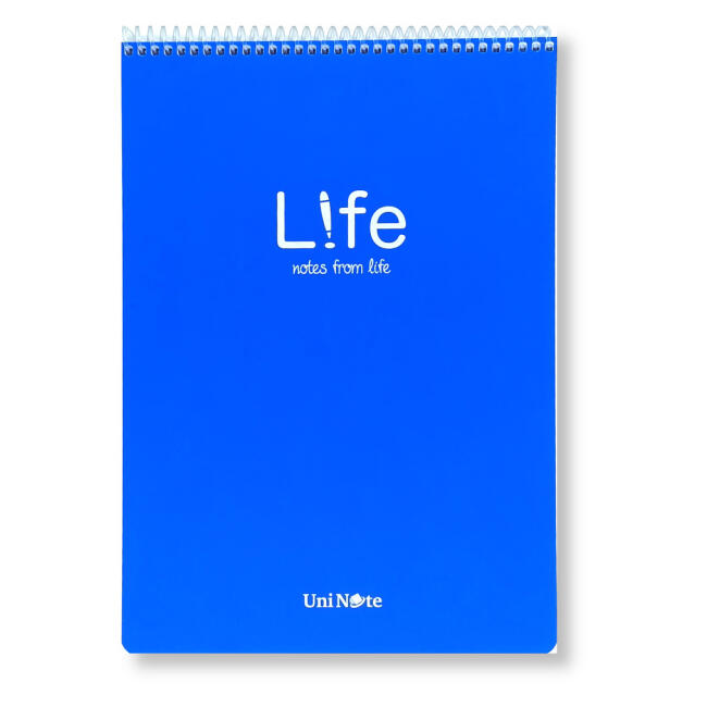 Çınar UniNote Life Üstten Spiralli Çizgili Not Defteri A4 100 Yaprak 78007 - 1