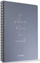 Çınar Moments Spiralli Kareli Plastik Kapak Defter A4 72 Yaprak N:72708 - 1