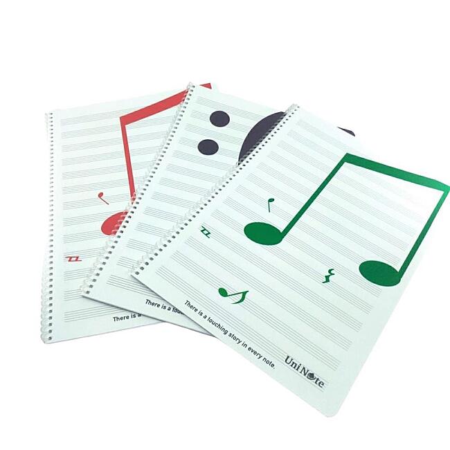 Çınar Spiralli PP Kapak Müzik Deferi A4 30 Yaprak 38000 - 1