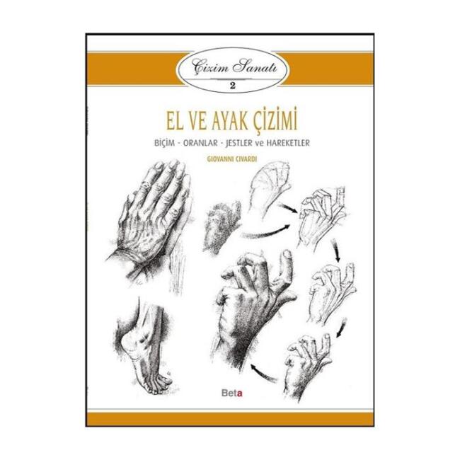 Çizim Sanatı El ve Ayak Çizimi Giovanni Civardi - 1