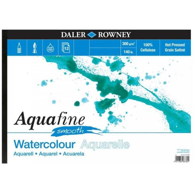 Clairefontaine Aquafine Sulu Boya Blok A4 300 g 12 Yaprak - 1