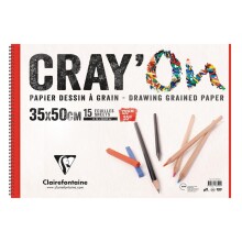 Clairefontaine Cray’On Çizim Blok 35x50 cm 120 g 15 Yaprak - CLAIREFONTAINE