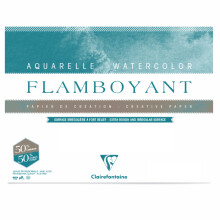 Clairefontaine Flamboyant Sulu Boya Blok 250 g 24x32 cm 10 Yaprak - CLAIREFONTAINE (1)