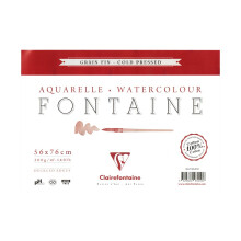 Clairefontaine Fontaine Cold Pres Sulu Boya Kağıdı 300 g 56x76 cm - CLAIREFONTAINE (1)