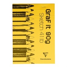 Clairefontaine Graf It Eskiz Deferi A5 90 g 80 Yaprak - CLAIREFONTAINE (1)