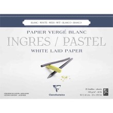 Clairefontaine Ingres Pastel Blok 30x40 cm 130 g 25 Yaprak N:96482 - CLAIREFONTAINE