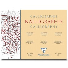 Clairefontaine Kaligrafi Defteri 130 g 30x40 cm 25 Yaprak - CLAIREFONTAINE