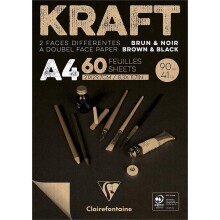 Clairefontaine Kraft A4 90 g 60 Yaprak Blok - CLAIREFONTAINE