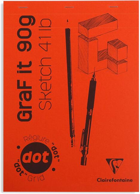 Clairefontaine Noktalı Bloknot A4 90g 80 Yaprak - 2