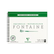 Clairefontaine Sulu Boya Blok 24x30 cm 300 g 12 Yaprak - CLAIREFONTAINE