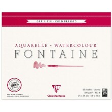 Clairefontaine Sulu Boya Defteri 24x30 cm 300 g 10 Yaprak - Clairefontaine