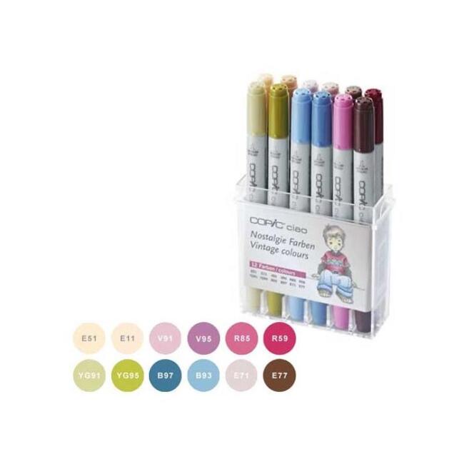 Copic Ciao 12li Set Nostalgıe N:22075703 - 4