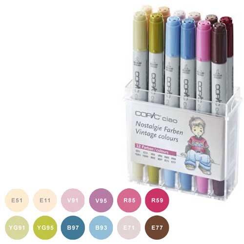 Copic Ciao 12li Set Nostalgıe N:22075703 - 6