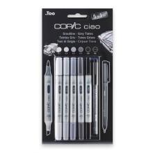 Copic Ciao 5+1 Set Grey Tones - Copic
