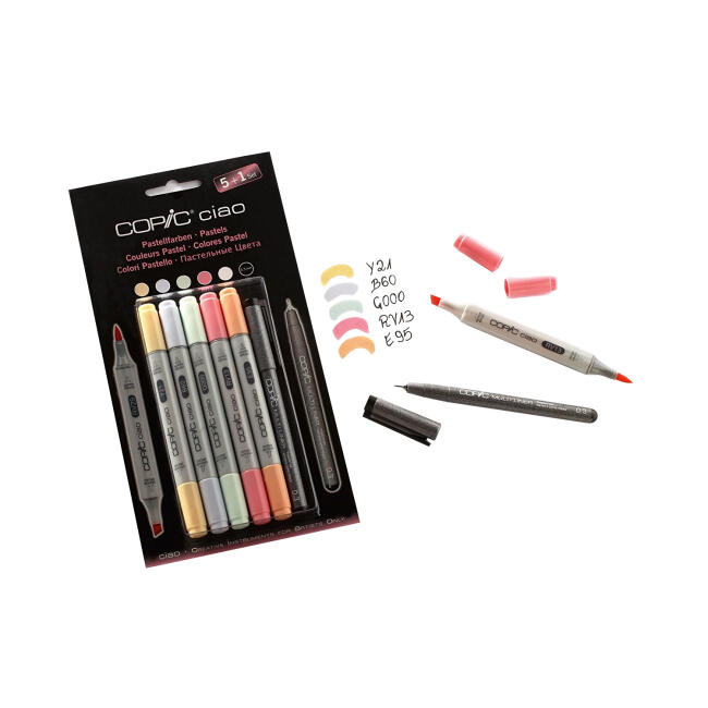 Copic Ciao 5+1 Set Pastels - 3