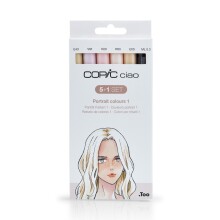 Copic Ciao 5+1 Set Skin Tones - Copic