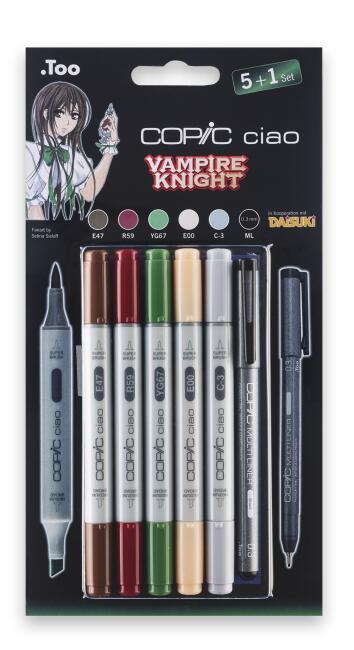 Copic Ciao 5+1 Set Vampire Knight - 2