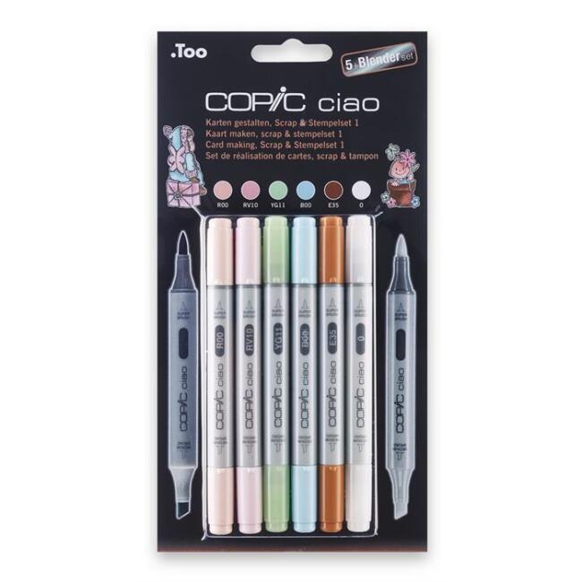 Copic Ciao 5+1 Blender Set Stempel Set 1 - 1