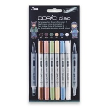 Copic Ciao 5+Blender Set Stempel Set 2 - Copic