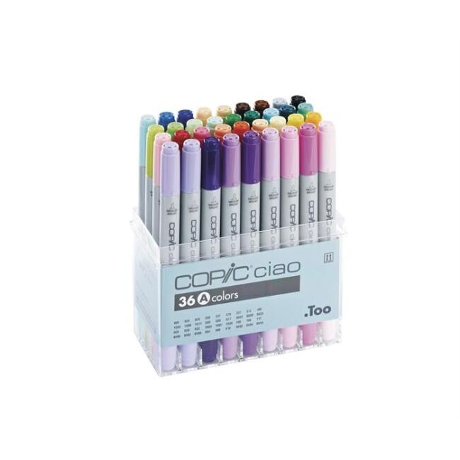 Copic Ciao Marker Kalem Seti 36'lı Set A - 1