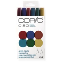 Copic Ciao Jewel Tones Set 6’lı - Copic