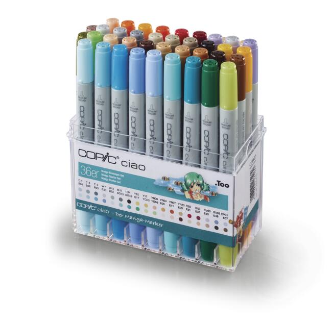 Copic Ciao Manga Set 36Lı N:22075715 - 2