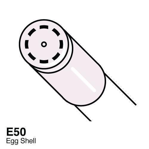 Copic Ciao Marker - E50 - Egg Shell - 2