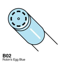 Copic Ciao Marker Kalem B02 Robin’s Egg Blue - 2