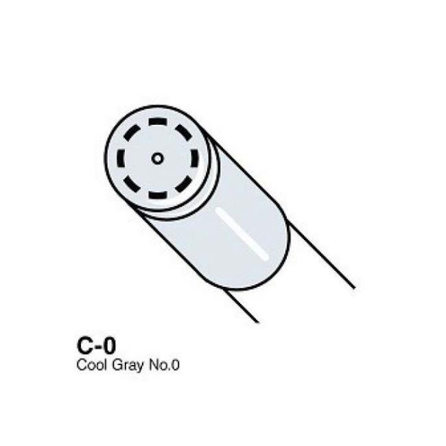 Copic Ciao Marker Kalem Cool Gray C0 - 1