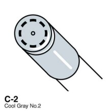 Copic Ciao Marker Kalem C2 Cool Gray - 4
