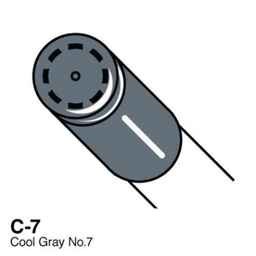 Copic Ciao Marker Kalem C7 Cool Gray - 4