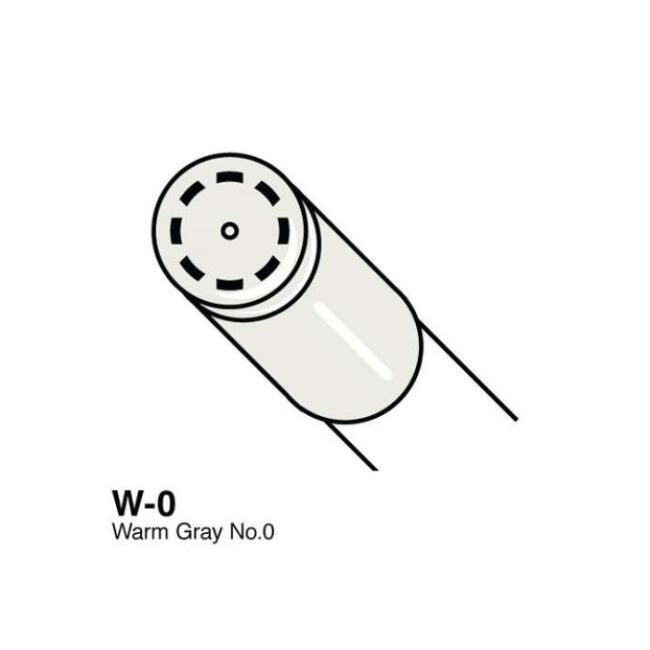 Copic Ciao Marker Kalem Warm Gray W0 - 1