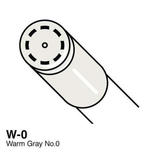 Copic Ciao Marker Kalem Warm Gray W0 - 2