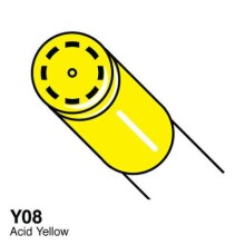 Copic Ciao Marker Kalem Y08 Acid Yellow - Copic