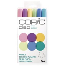 Copic Ciao Pastels Set 6’lı - Copic