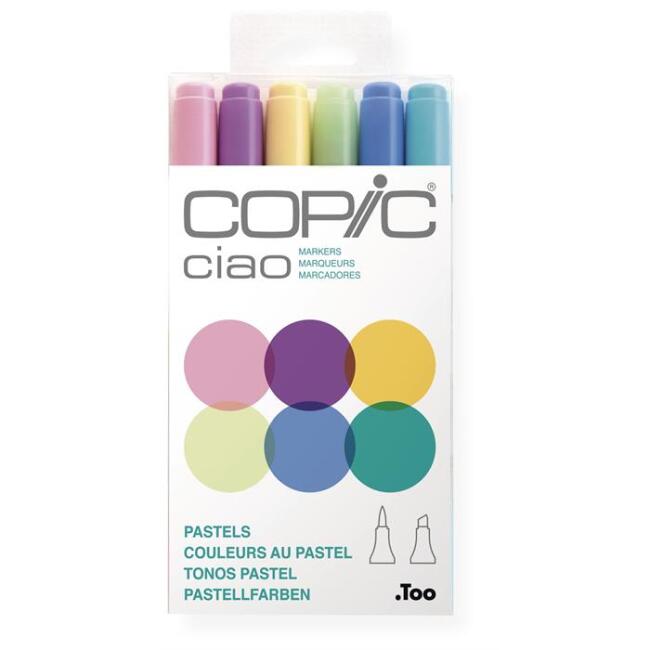 Copic Ciao Pastels Set 6’lı - 1