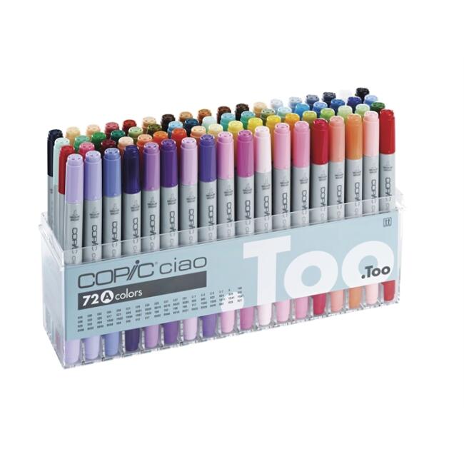 Copic Ciao Marker Kalem Seti 72’li Seri A - 1