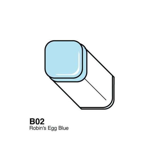 Copic Classic Marker Kalem B02 Robin’s Egg Blue - 1