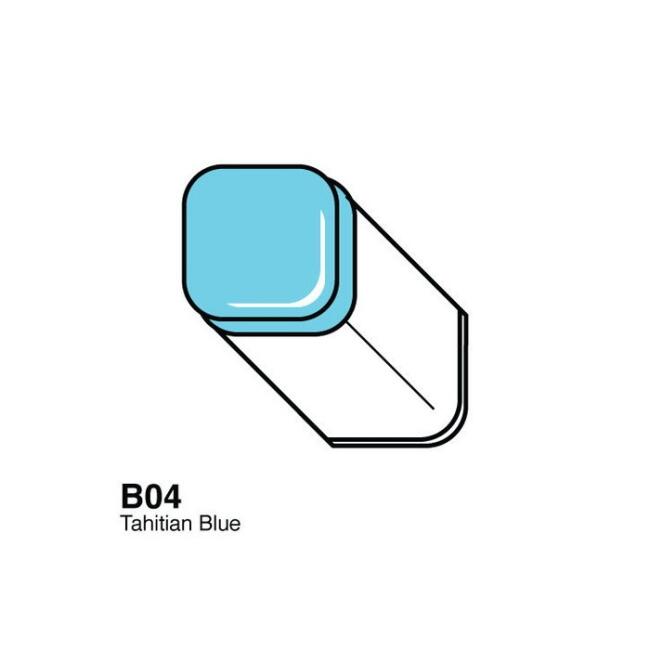 Copic Classic Marker Kalem B04 Tahitian Blue - 1