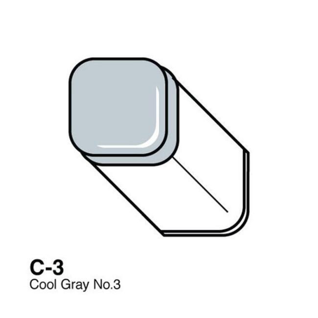 Copic Classic Marker Kalem C3 Cool Gray - 3