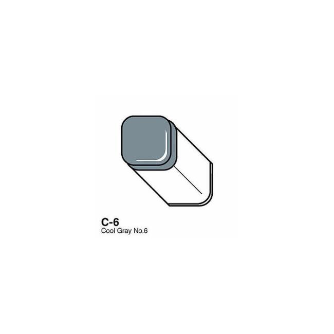 Copic Classic Marker Kalem C6 Cool Gray - 1